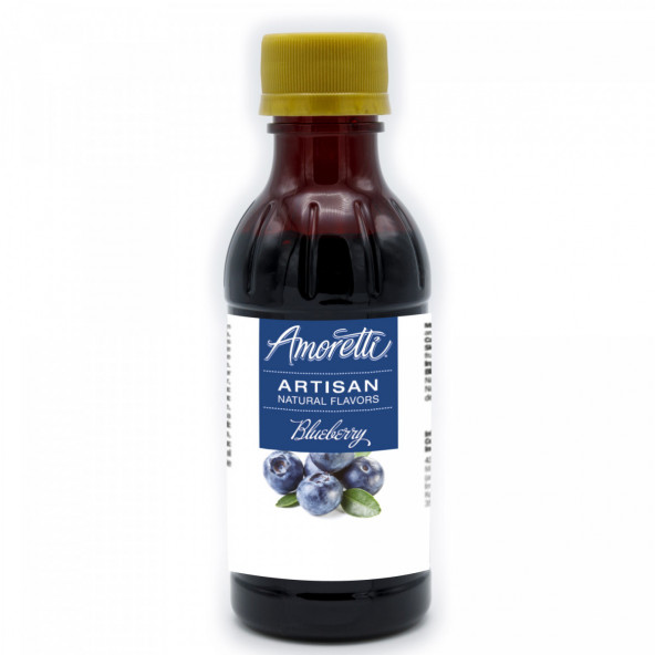 Amoretti - Artisan Natural Flavors - Blauwe bosbes 226 g