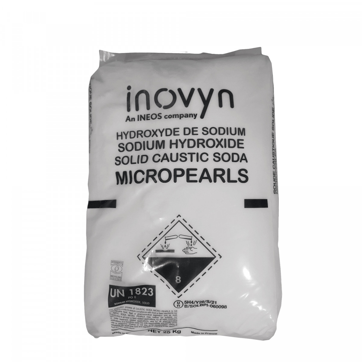 Soude Caustique Microperles Inovyn, Hydroxyde 