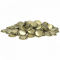 Crown corks 29 mm gold - 7,500 pcs