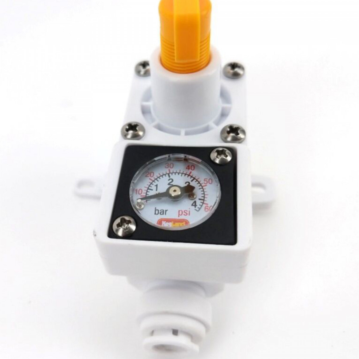 Duotight Inline Regulator met geïntegreerde drukmeter voor water of gas - 8 mm (5/16" push-in)