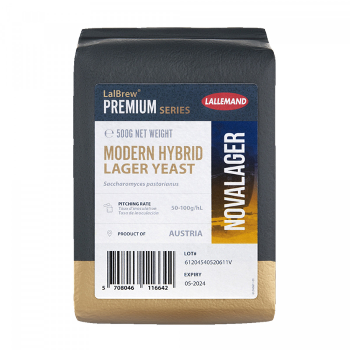 LALLEMAND LalBrew® Premium levure de bière sèche NovaLager™ - 500 g