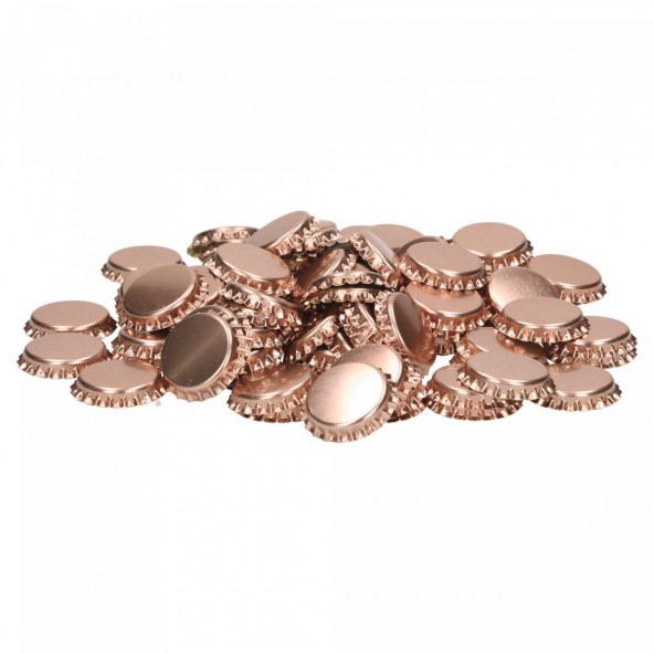 Crown corks 26 mm metallic pink 1,000 pcs