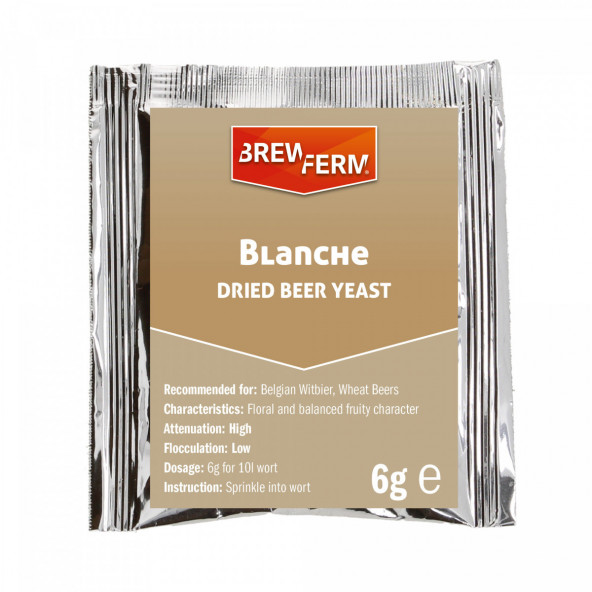 Brewferm biergist gedroogd Blanche - 6 g