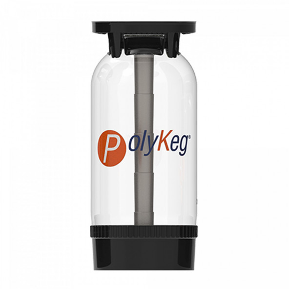 PolyKeg® Pro with bag transparent 20 l S-fitting 