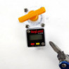 Digitale verlichte drukmeter 0-90 psi (0-6,2 bar) voor blowtie spunding valve en inline regulator 5