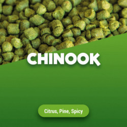 Houblons en pellets Chinook 100 g