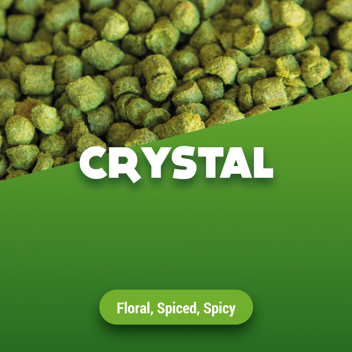 Hop pellets Crystal 1 kg