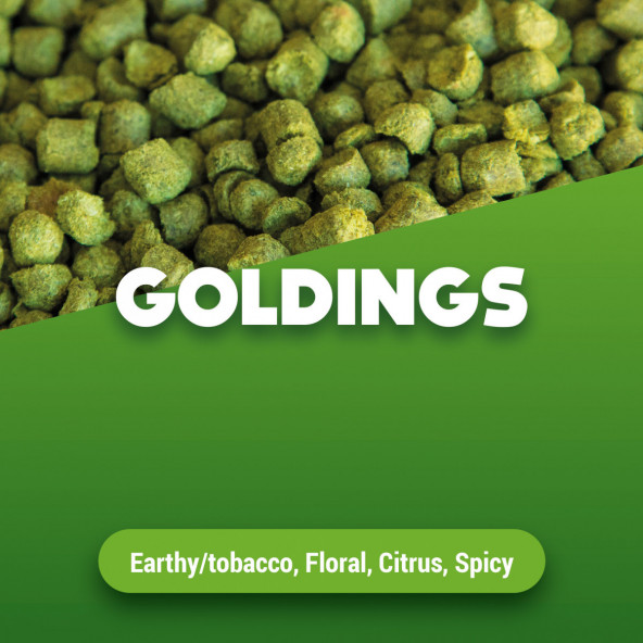 Hop pellets Goldings 1 kg
