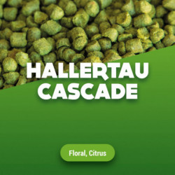 Hop pellets Hallertau Cascade 2021 5 kg