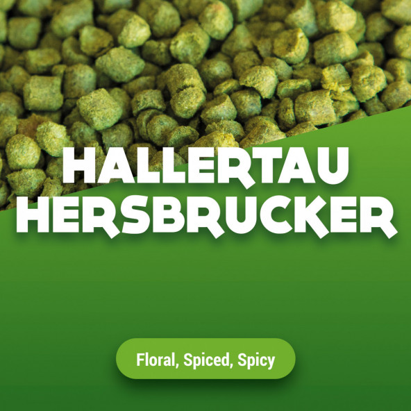 Hop pellets Hallertau Hersbrucker 1 kg