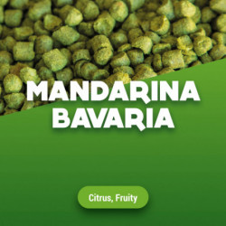 Hop pellets Mandarina Bavaria 2023 5 kg