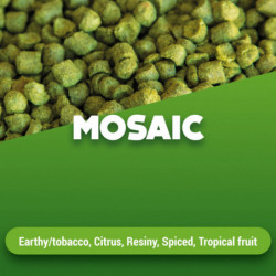 Hop pellets Mosaic 2023 5 kg
