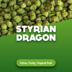 Hop pellets Styrian Dragon 100 g 