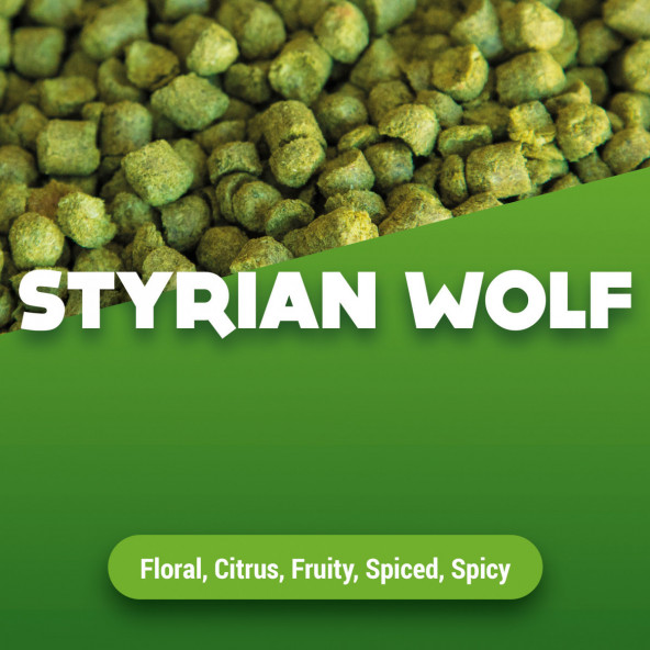 Hopkorrels Styrian Wolf 100 g