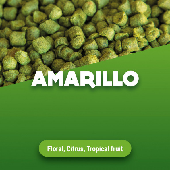 Hop pellets Amarillo 100 g