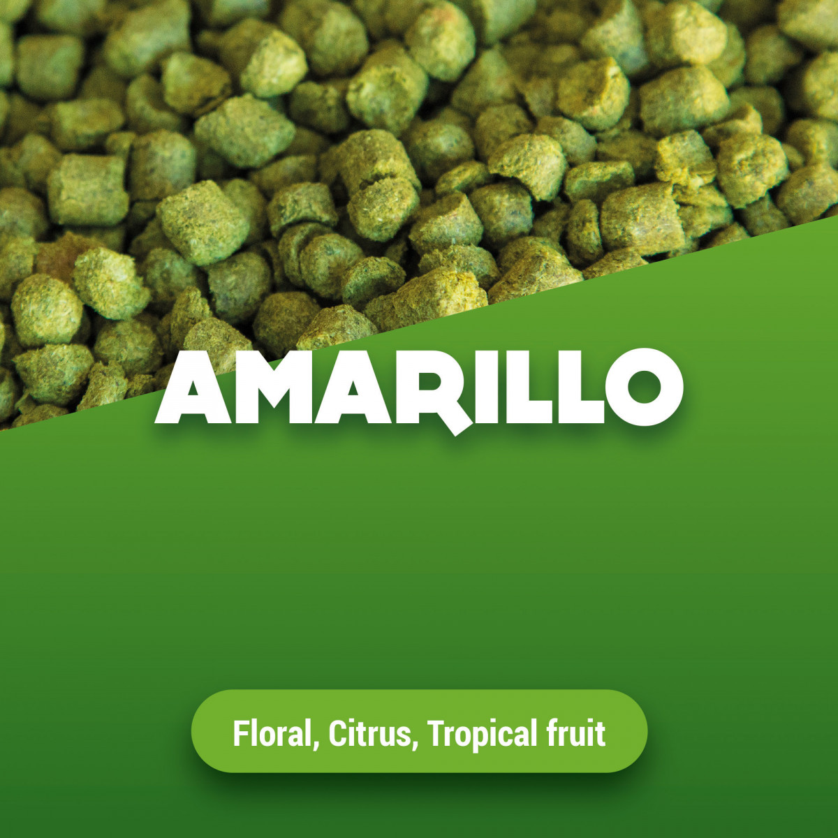 Hop pellets Amarillo 1 kg