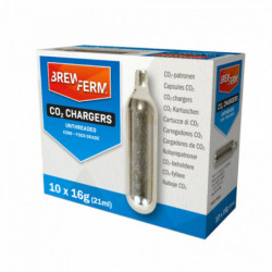 Brewferm CO2 cartridges 16 g 10 pieces