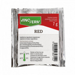 Dried wine yeast Vinoferm  Red 7 g