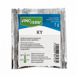 Levure sèche Vinoferm  KY 7 g