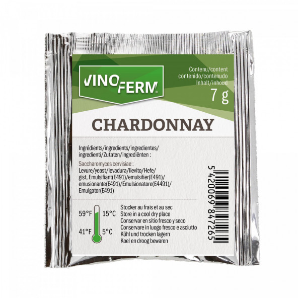 Levure sèche Vinoferm  Chardonnay 7 g