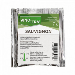 Dried wine yeast Vinoferm  Sauvignon 7 g