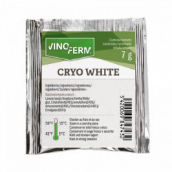 Dried wine yeast Vinoferm  Cryo White 7 g