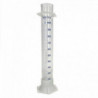 Graduated glass measuring cylinder 1000 ml - plastic base 0