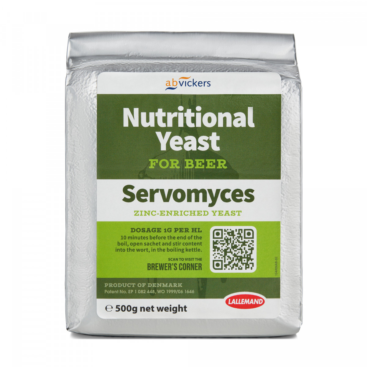 LALLEMAND Servomyces gistvoeding voor bier - 500 g