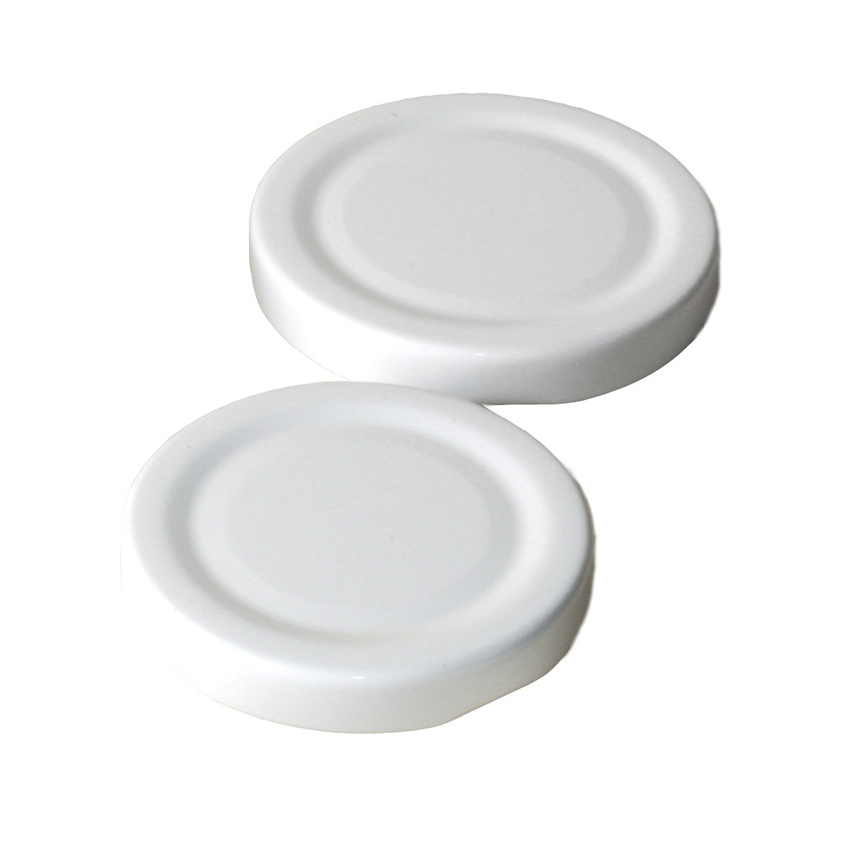 Twist-off lid 48 mm white - 12 pcs