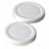 Twist-off lid 48 mm white - 12 pcs 0