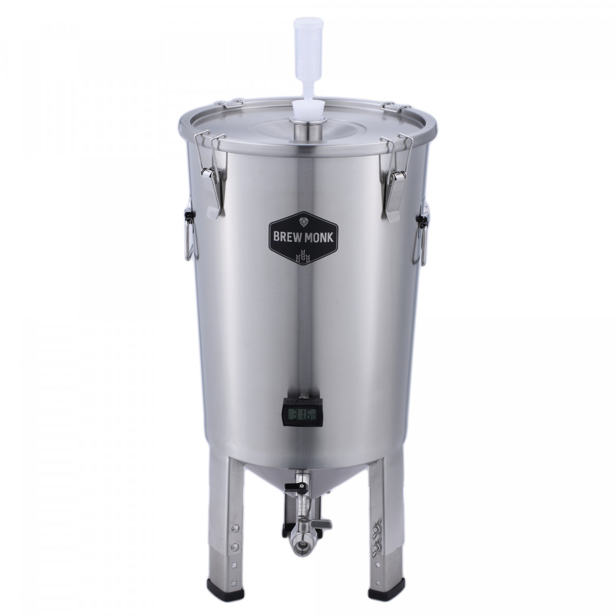 Brew Monk Mega Deal: Brew Monk B40 WLAN & Gärbehälter 30 l & Gegenstromkühler & Nachgussheizer