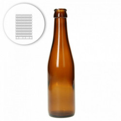 Beer bottle Vichy 25 cl, 26 mm - pallet 3280 pcs
