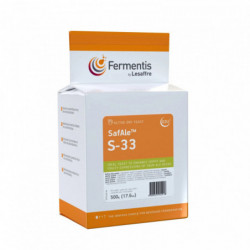 Fermentis dried brewing yeast SafAle S-33 500 g