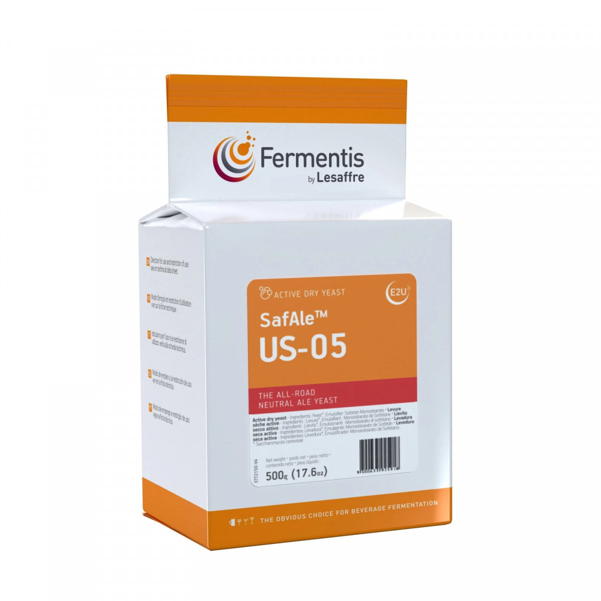 Fermentis dried brewing yeast SafAle US-05 500 g