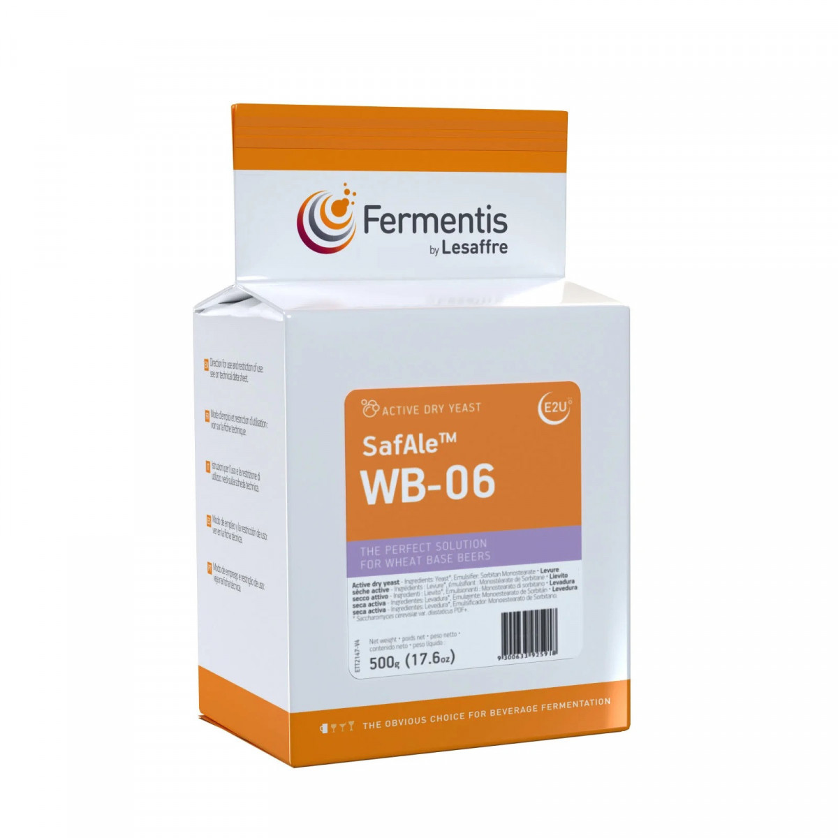 Fermentis dried brewing yeast SafAle WB-06 500 g