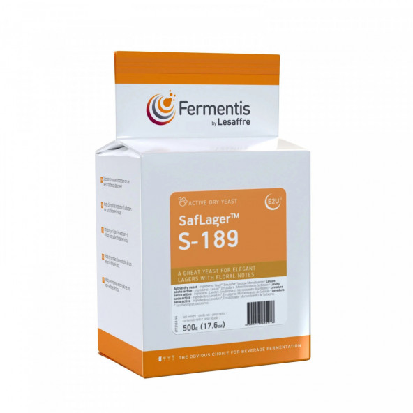 Fermentis dried brewing yeast SafLager S-189 500 g
