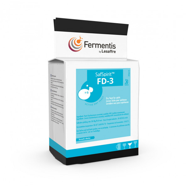 Fermentis dried yeast SafSpirit FD-3 500 g