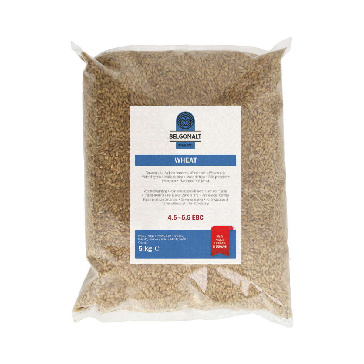 Belgomalt Malt de blé 4,5 - 5,5 EBC 5 kg