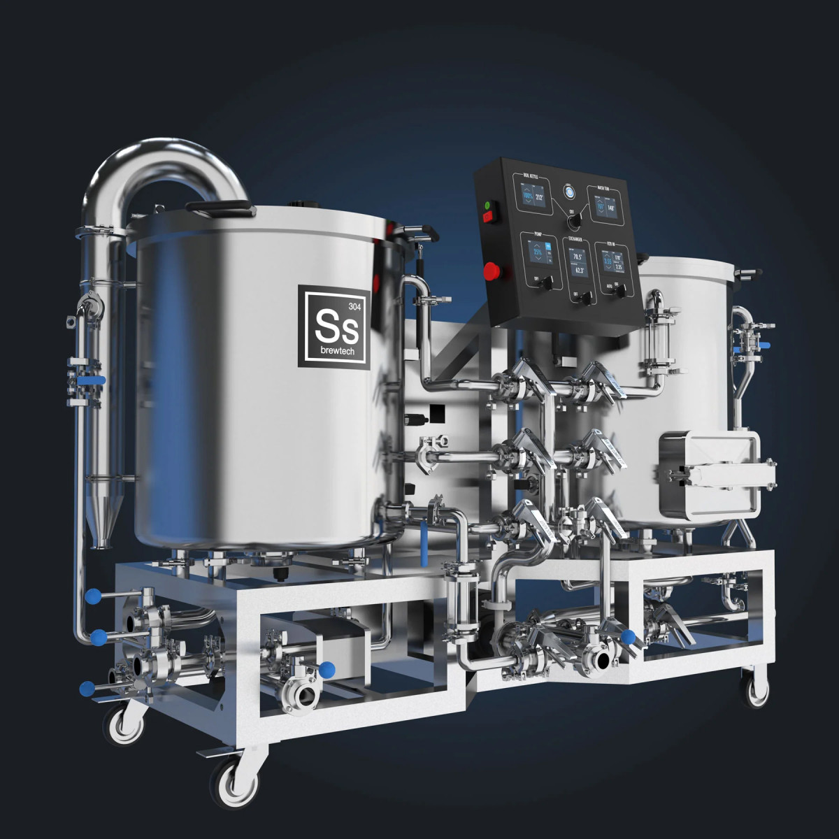 Ss Brewtech™ 1 bbl - 2 Vessel Nano - CE Electric Brewhouse 
