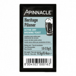 Pinnacle active dry brewing yeast Heritage Pilsner 11,5 g