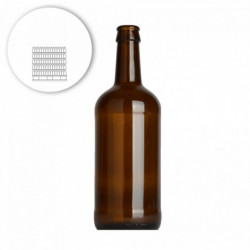Beer bottle Porter 50 cl, 26 mm - pallet 1165 pcs