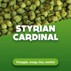 Hop pellets Styrian Cardinal 2023 5 kg