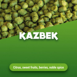 Houblons en pellets Kazbek 100 g 