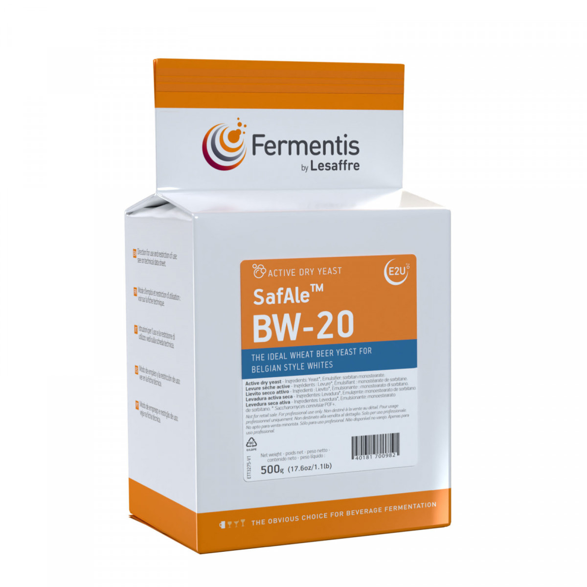 Fermentis dried brewing yeast SafAle™ BW-20 500 g