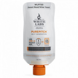 Levure liquide WLP720 Sweet Mead/Wine - White Labs - PurePitch™