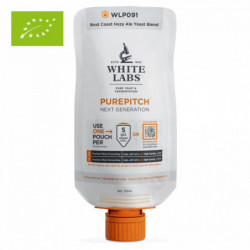 Organic Liquid Yeast WLP091-O Best Coast Hazy Ale Blend - White Labs