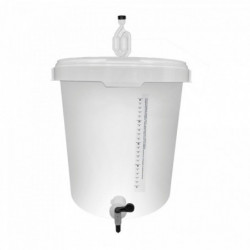Brewing/fermentation bucket 30 l with volume graduation 