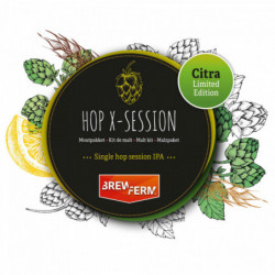 Brewferm malt kit crushed malt - Hop X-Session Citra - for 20 l